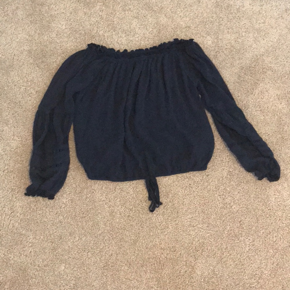 Hollister off the shoulder blouse